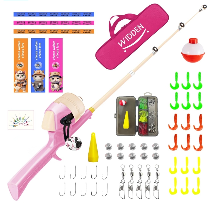 Girls fishing pole 1