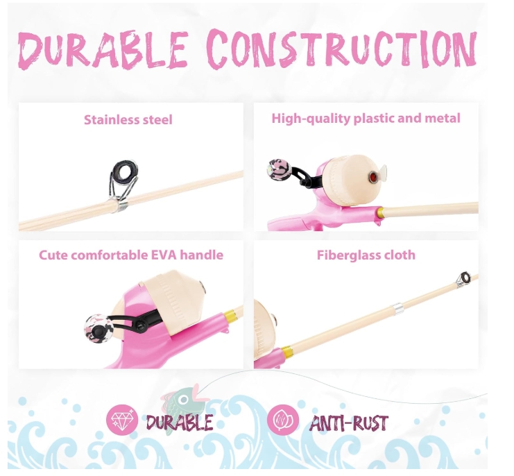 Girls fishing pole 2
